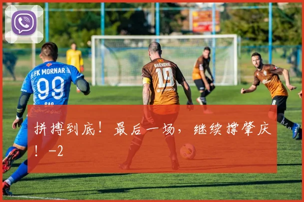 拼搏到底！最后一场，继续撑肇庆！